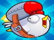 Super Chicken Fly Online .IO Games on taptohit.com