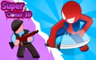 Super Cloner 3D Online action Games on taptohit.com