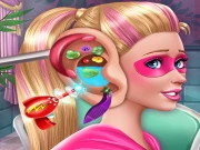 Super Doll Ear Doctor Online Dress-up Games on taptohit.com