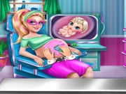 Super Doll Pregnant Check Up Online Dress-up Games on taptohit.com