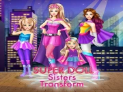 Super Doll Sisters Transform Online Dress-up Games on taptohit.com