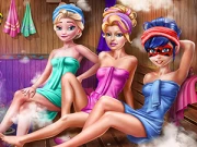 Super Girls Sauna Realife Online Dress-up Games on taptohit.com