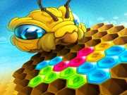 Super Hexbee Merger Online Puzzle Games on taptohit.com