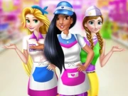 Super Market Cashier Girl Online Dress-up Games on taptohit.com