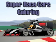 Super Race Cars Coloring Online Racing & Driving Games on taptohit.com