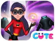 Superhero Violet Fashion Shoot Online kids Games on taptohit.com