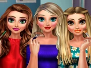Supermodels Glossy Makeup Online Dress-up Games on taptohit.com