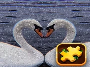 Swan Puzzle Challenge Online Puzzle Games on taptohit.com