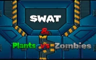 SWAT & Plants vs Zombies Online zombie Games on taptohit.com