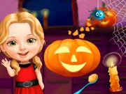 Sweet Baby Girl Halloween Fun Online Dress-up Games on taptohit.com