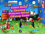 Sweet Home Cleaning : Princess House Cleanup Game Online Dress-up Games on taptohit.com