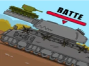 Tanks 2D Battle with Ratte Online arcade Games on taptohit.com