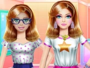 Teacher Transformation Online Dress-up Games on taptohit.com