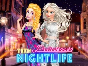 Teen Princesses Nightlife Online Dress-up Games on taptohit.com