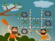 Tic Tac Toe Stone Age Online Casual Games on taptohit.com