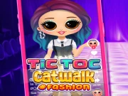 Tictoc Catwalk Fashion Online kids Games on taptohit.com