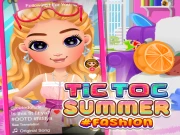 Tictoc Summer Fashion Online Dress-up Games on taptohit.com