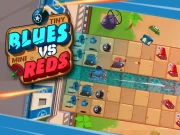Tiny Blues Vs Mini Reds Online Puzzle Games on taptohit.com