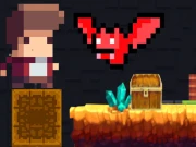Tiny Man And Red Bat Online Casual Games on taptohit.com