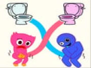 Toilet Race - Alphabet Lore Online puzzle Games on taptohit.com