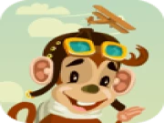 Tommy the Monkey Pilot Online kids Games on taptohit.com