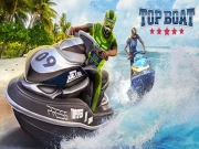 Top Boat Water Jet Sky Simulator Racing 3D Online Racing & Driving Games on taptohit.com