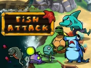 Tower defense : Fish attack Online Strategy Games on taptohit.com