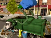 Town Clean Garbage Truck Online Racing & Driving Games on taptohit.com