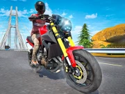 Traffic Rider Moto Bike Racing Online Adventure Games on taptohit.com