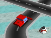 Traffic Run Christmas Online Racing & Driving Games on taptohit.com