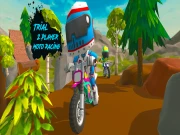 Trial 2 Player Moto Racing Online Racing & Driving Games on taptohit.com