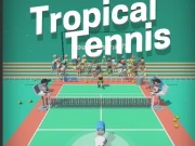Tropical Tennis Online Casual Games on taptohit.com