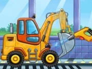 Truck Factory for Kids Online kids Games on taptohit.com