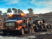 Trucks in Mud Jigsaw Online Puzzle Games on taptohit.com