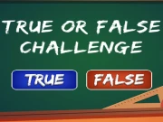 True or False Challenge Online Casual Games on taptohit.com