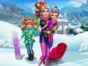 Twins Winter Fun! Online Dress-up Games on taptohit.com