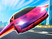 Ultimate Flying Car Online sports Games on taptohit.com