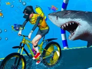 Under Water Bicycle Racing Online Racing & Driving Games on taptohit.com
