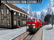 Uphill Station Bullet Passenger Train Drive Game Online Racing & Driving Games on taptohit.com