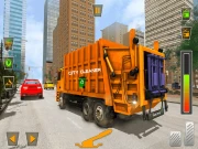 US City Garbage Cleaner: Trash Truck 2020 Online Racing & Driving Games on taptohit.com