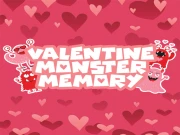 Valentine Monster Memory Online Puzzle Games on taptohit.com