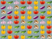 Vegetables Match 3 Deluxe Online Match-3 Games on taptohit.com