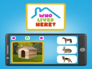 Who lives here Online Educational Games on taptohit.com
