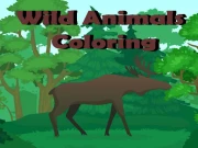 Wild Animals Coloring Online Art Games on taptohit.com
