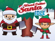 Wood Cutter Santa Idle Online Simulation Games on taptohit.com