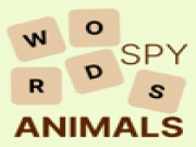 Words Spy. Animals Online animal Games on taptohit.com