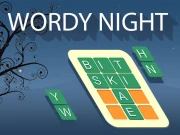 Wordy Night Online Puzzle Games on taptohit.com