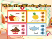Write The Missing Letter Online kids Games on taptohit.com