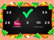 Xmas Math Online Puzzle Games on taptohit.com