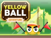 Yellow Ball Adventure Online Adventure Games on taptohit.com